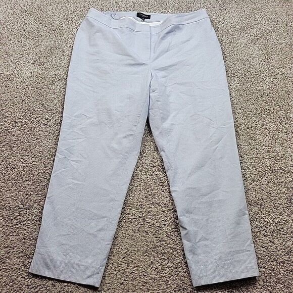 Talbots Pants Womens 18W Blue Straight Stretch Waist Lined Ankle Read* - Picture 1 of 7